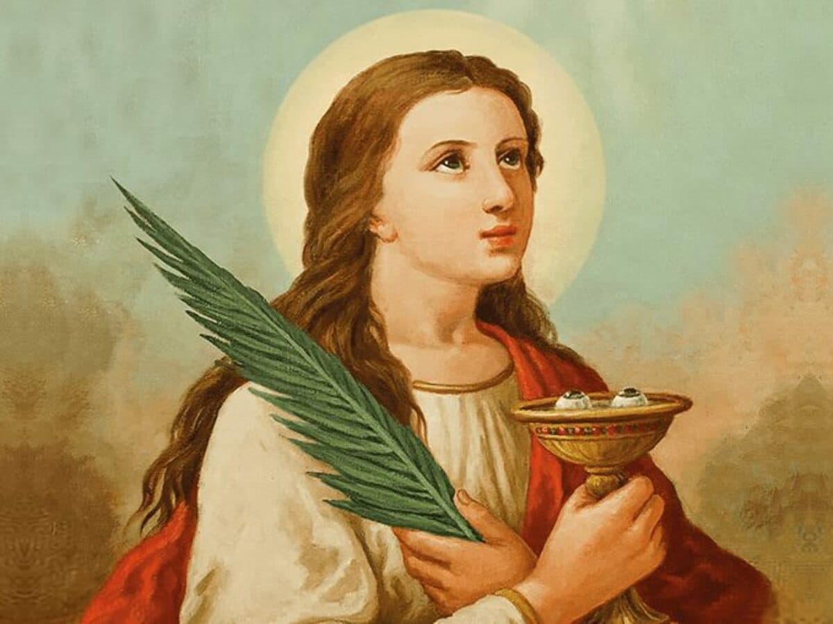 SANTA LUZIA, VIRGEM E MÁRTIR